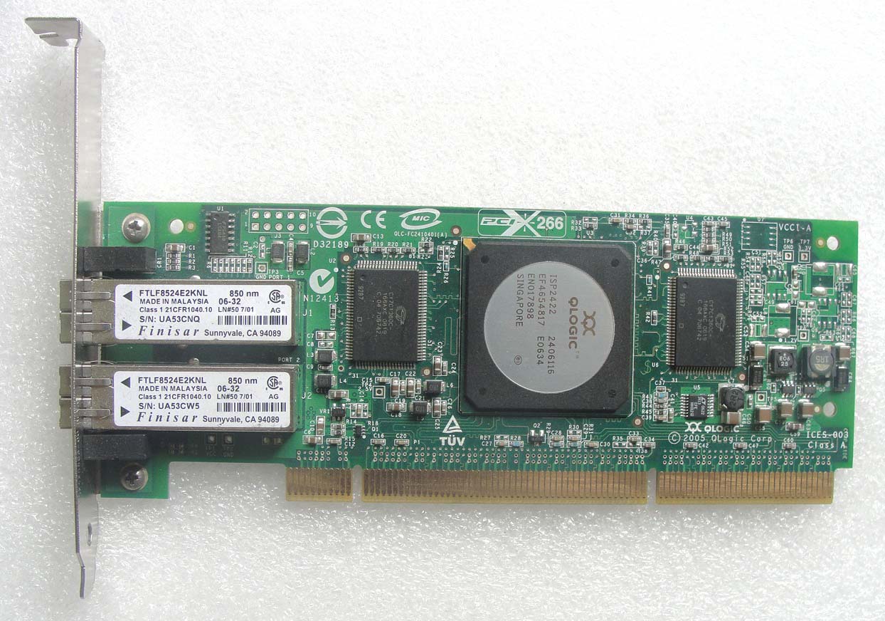 Qlogic 4GB HBA QLA2462 FC2410401 - Click Image to Close